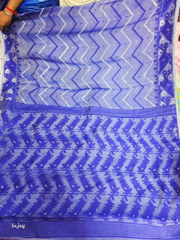 Roddur Rekha – Rays Of Sunlight Jamdani Saree
