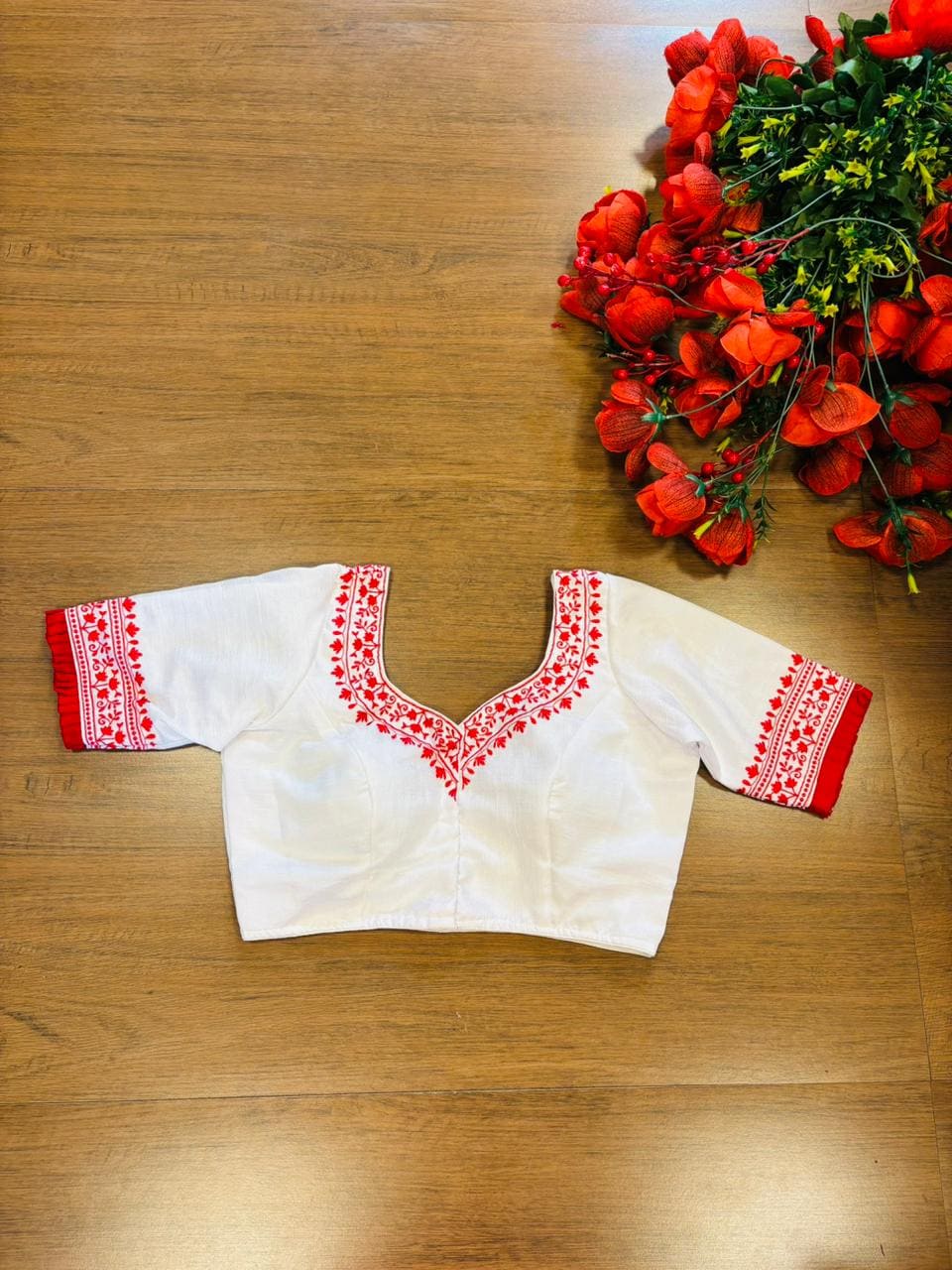 Adya Shakti Vichitra Silk Designer Blouse