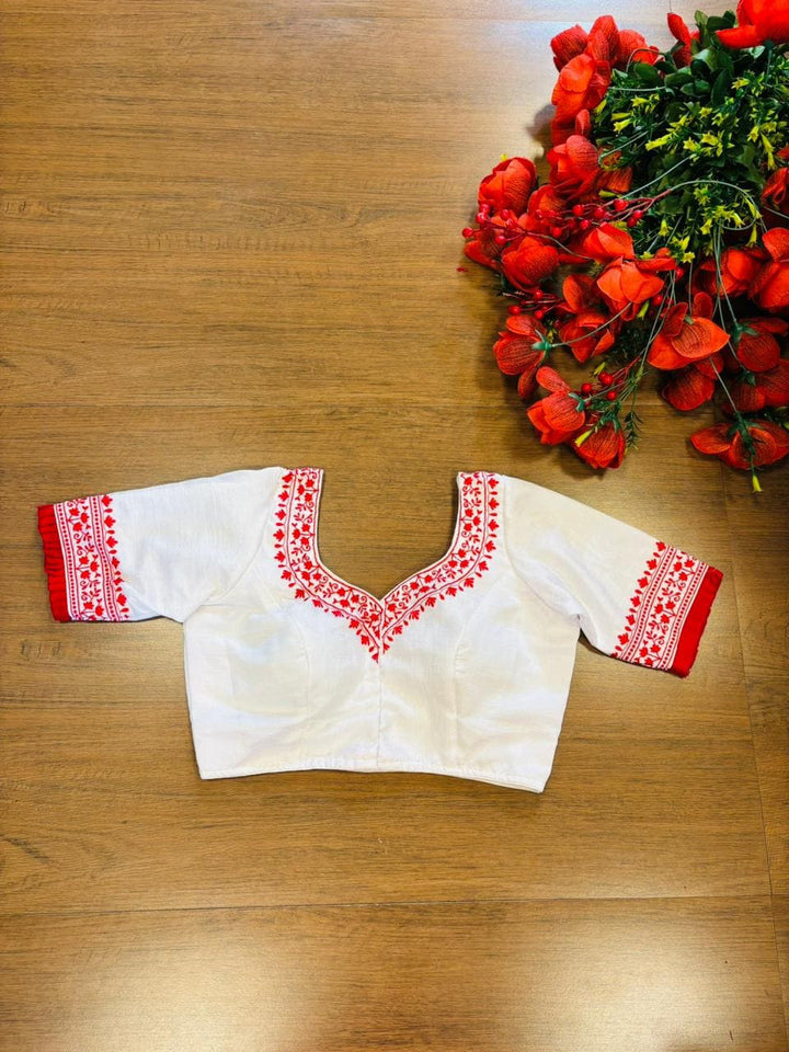 Adya Shakti Vichitra Silk Designer Blouse