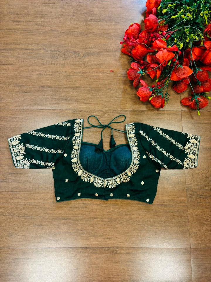 Fashion Fever Vichitra Silk Blouse