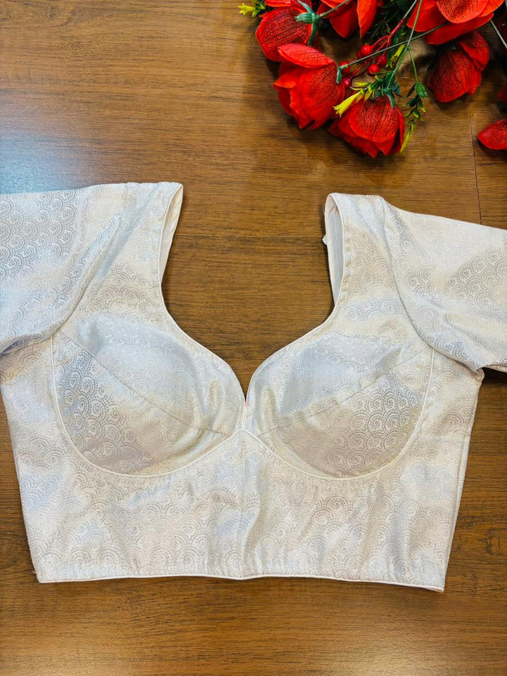 Pearl Muse Brocade Blouse
