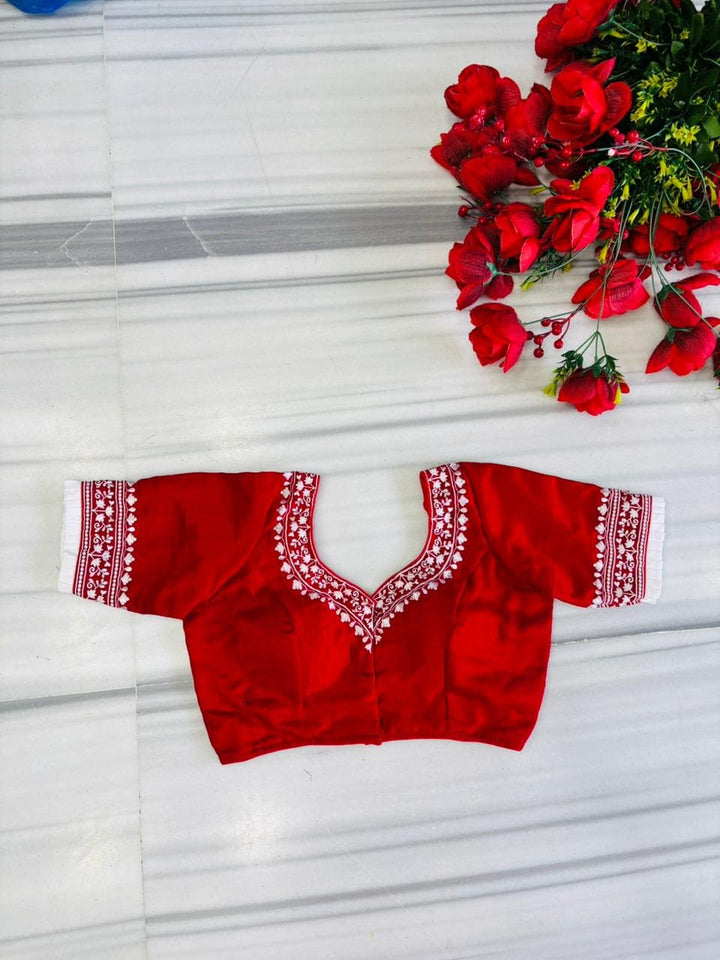 Adya Shakti Vichitra Silk Designer Blouse