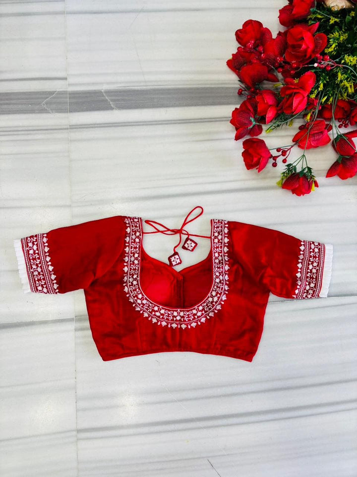 Adya Shakti Vichitra Silk Designer Blouse