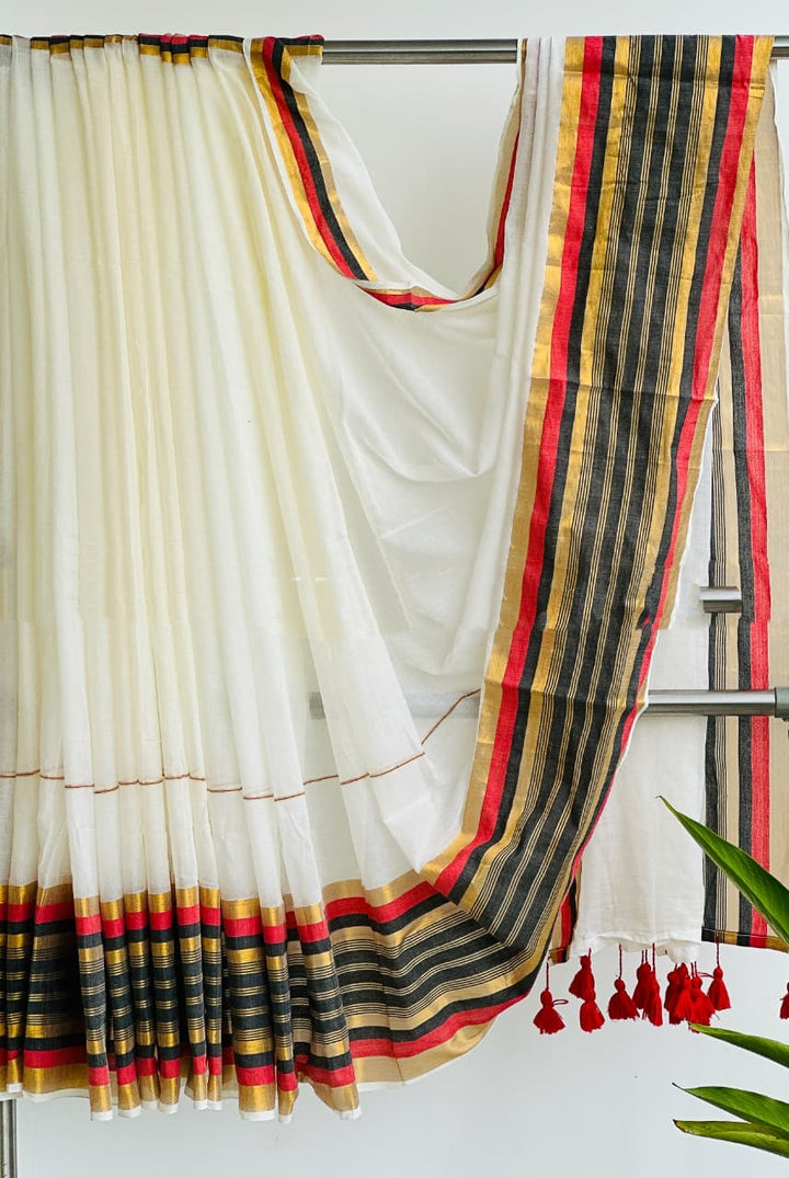 Mahalakshmi Mul Cotton Saree 🌸