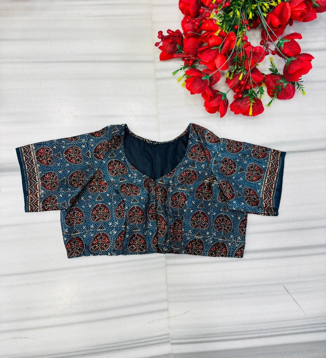 Lush Aura - Modal Silk Blouse
