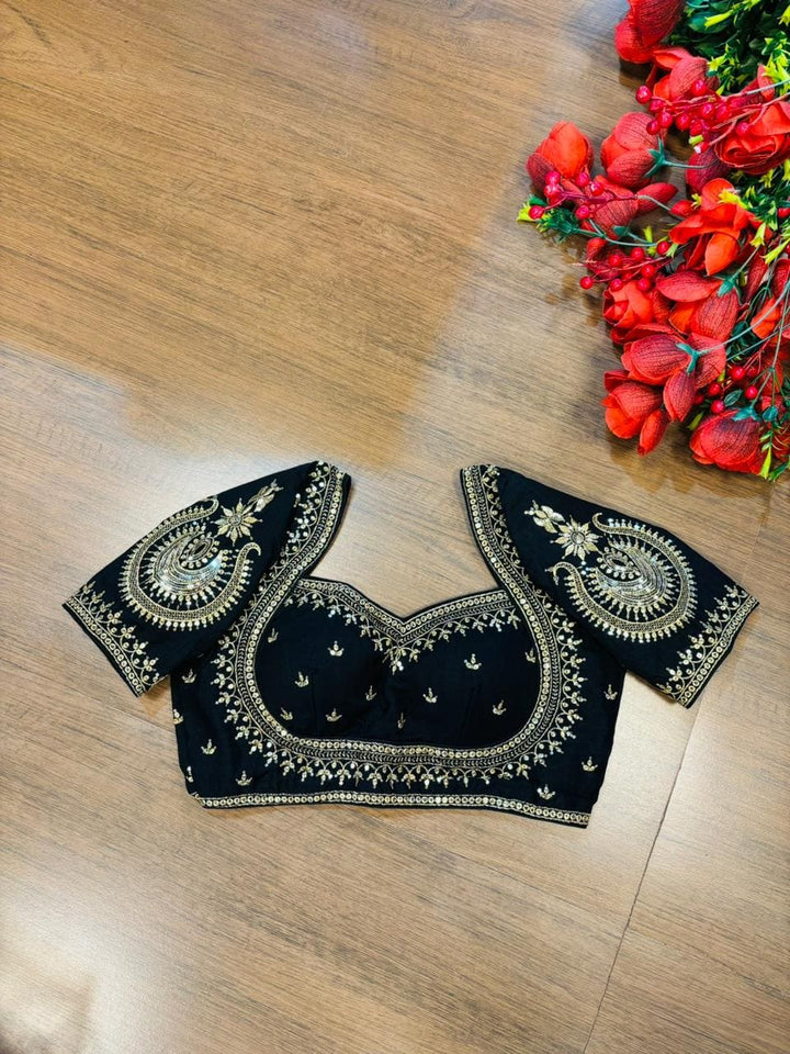 Madhuri Vichitra Silk Blouse