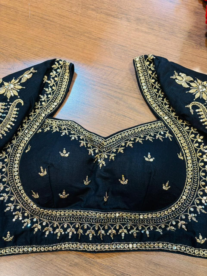 Madhuri Vichitra Silk Blouse