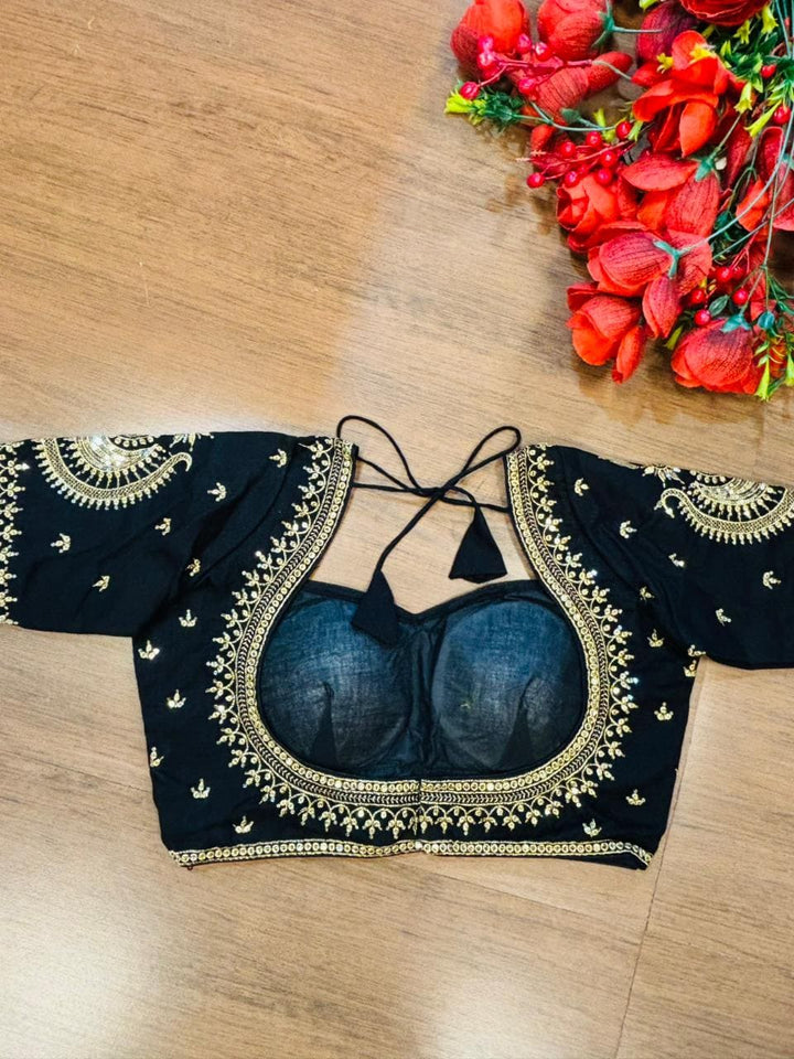 Madhuri Vichitra Silk Blouse