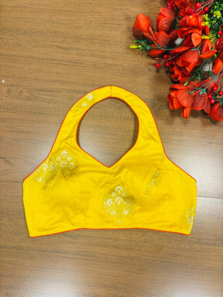 Dear You - Designer  Bengasi Pattu (Semi) Blouse