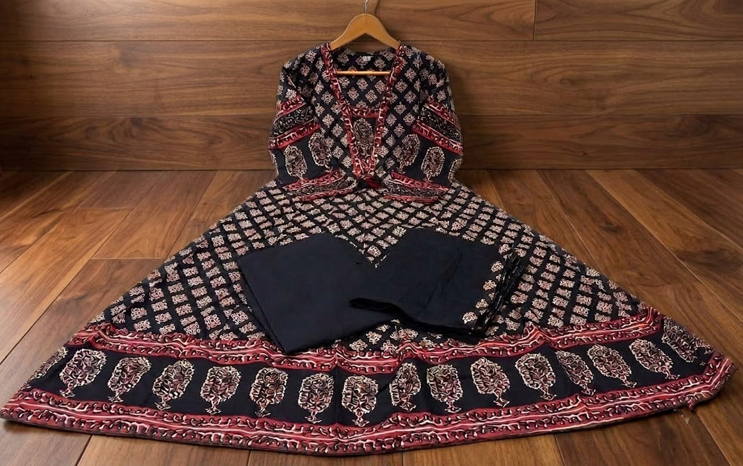 Luna Grace Cotton Kurti Set