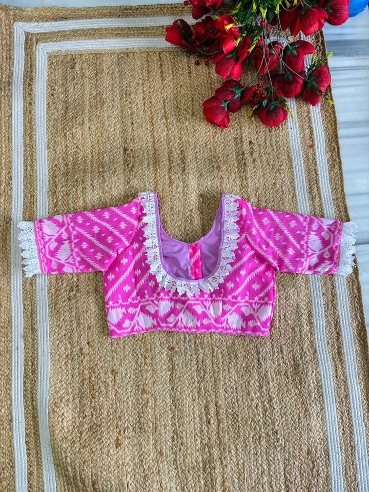 🌸 Rangmohini Bengal Jamdani Saree Set 🌸