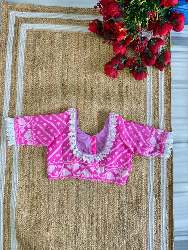 🌸Rasleela Jamdani Blouse 🌸
