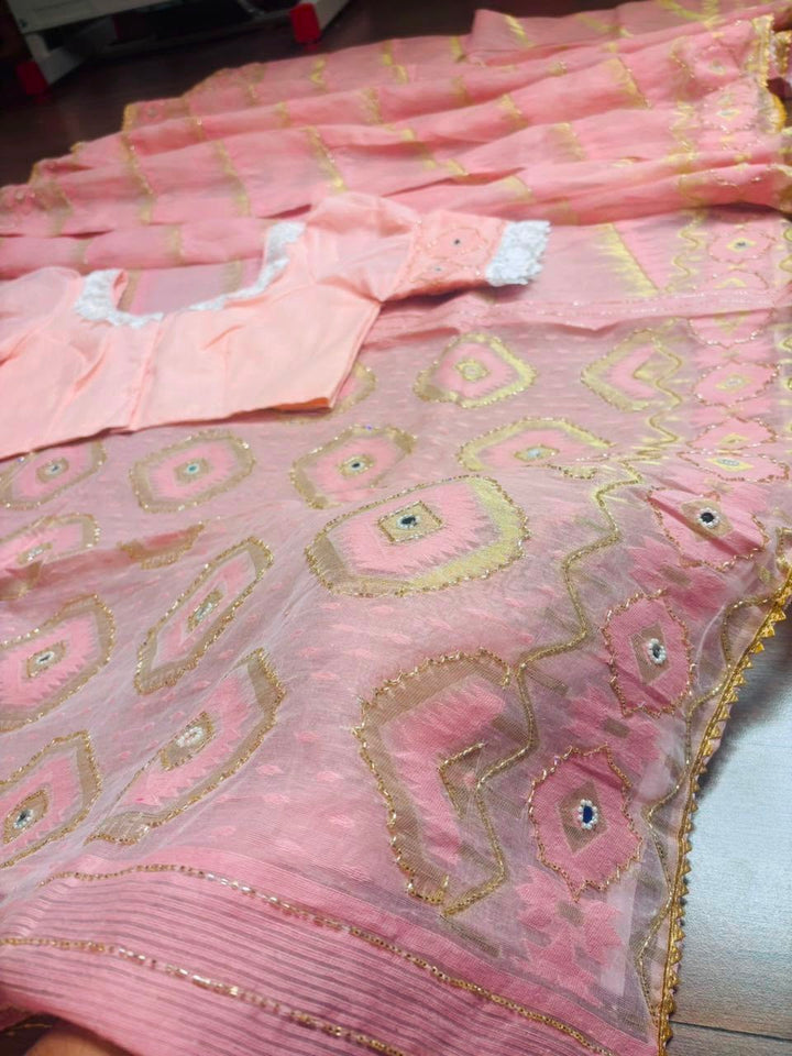 Monihar Katdana Jamdani Saree