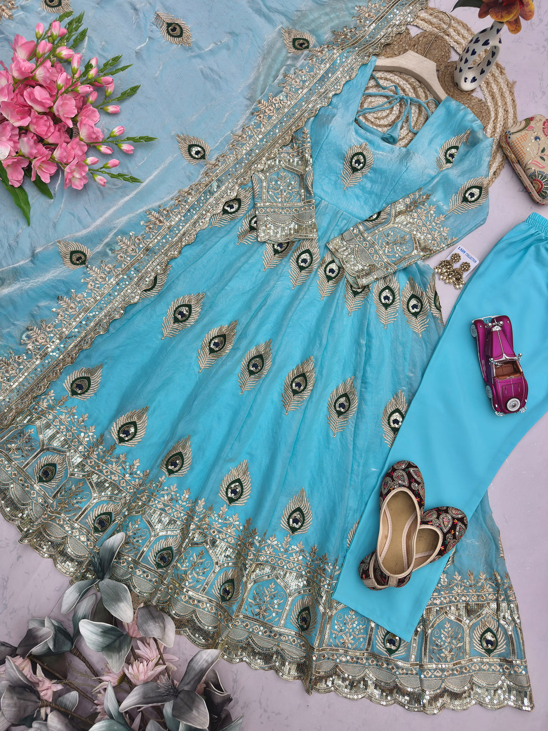 Mor Pankh Royale Gown Set