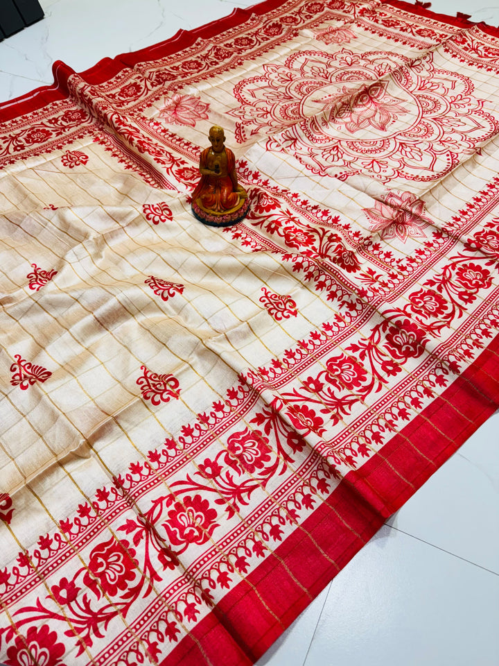 Sucharita -Semi Tussar Silk Saree