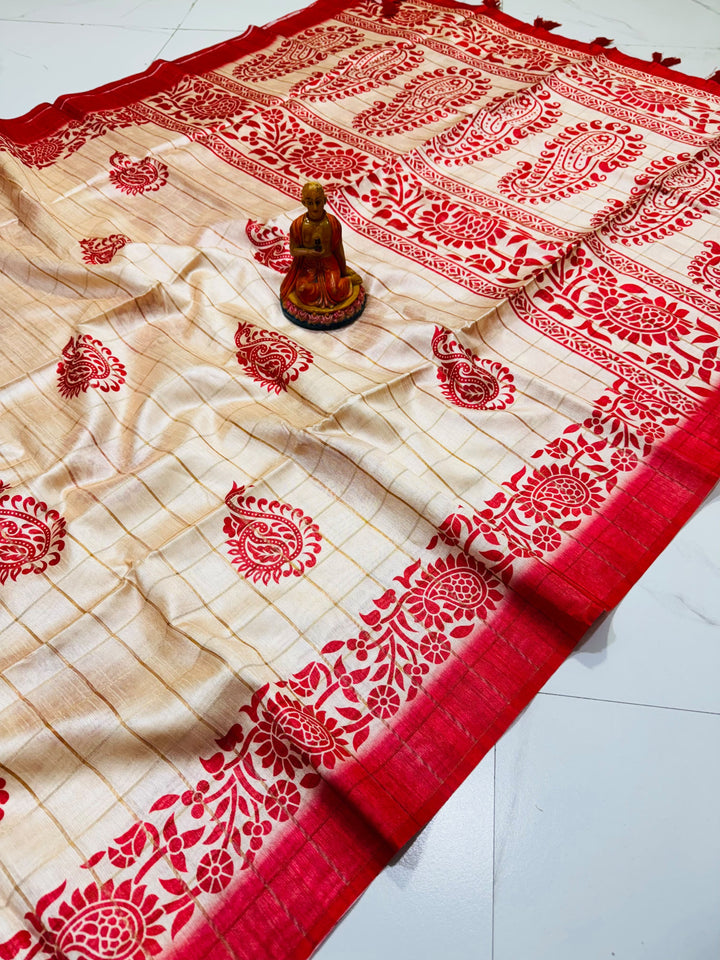 Sucharita -Semi Tussar Silk Saree