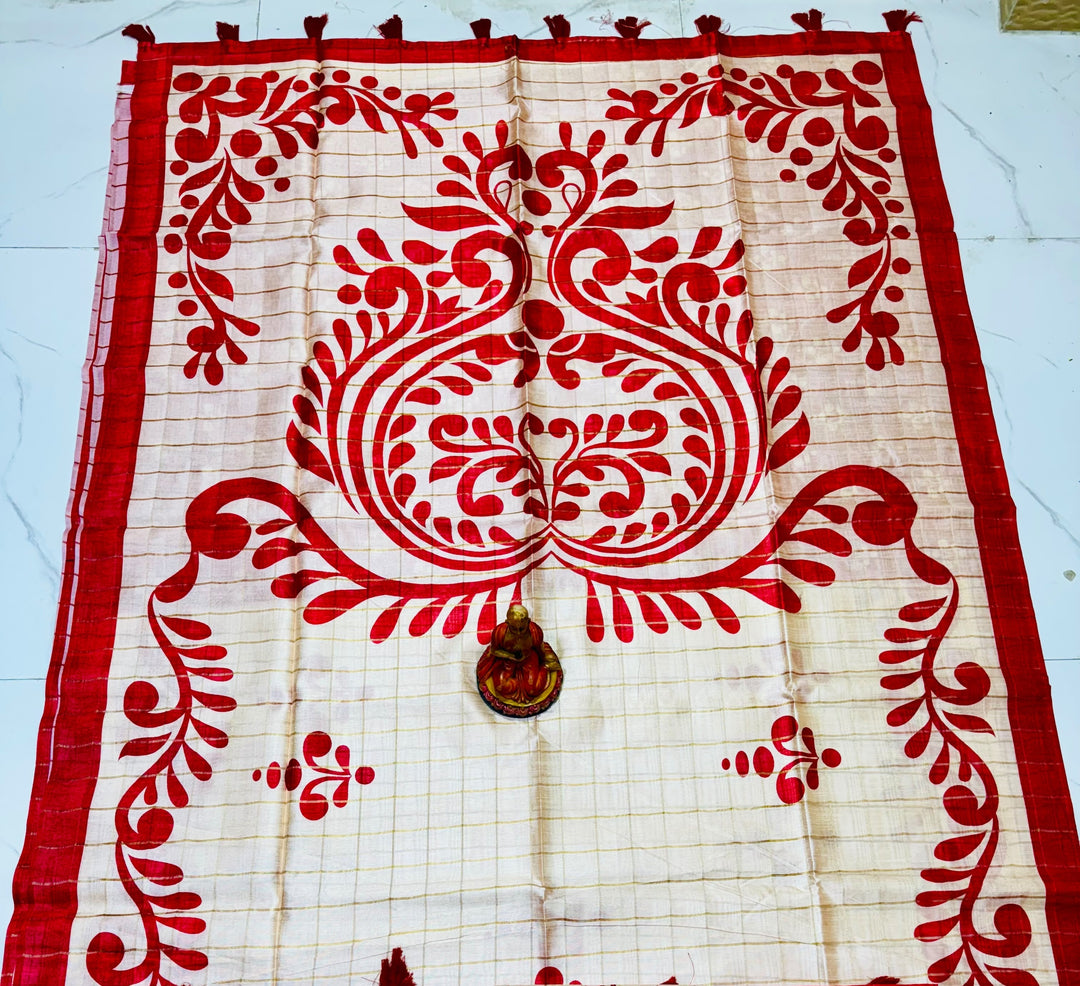 Sucharita -Semi Tussar Silk Saree