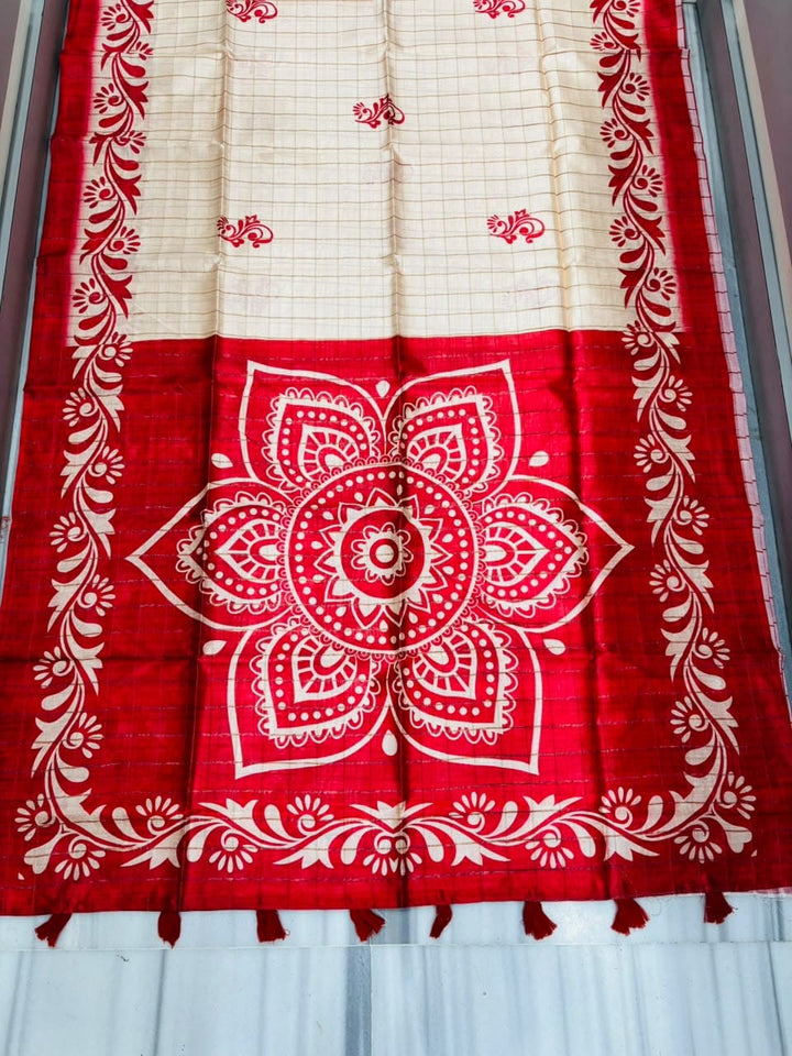 Sucharita -Semi Tussar Silk Saree