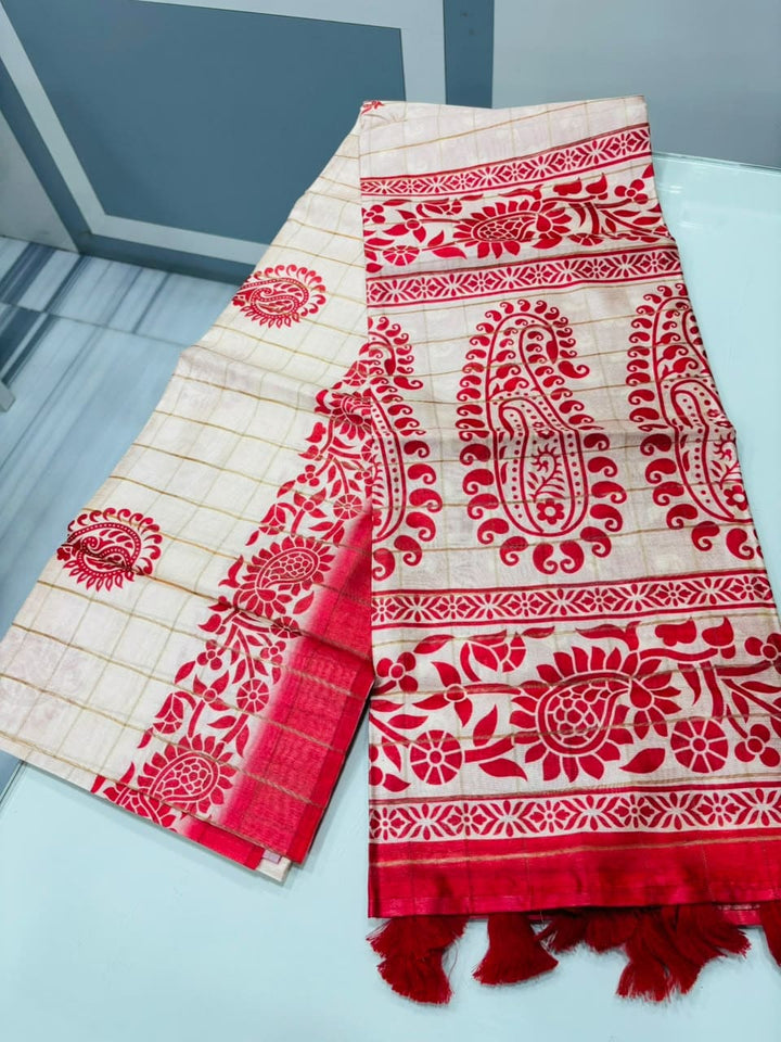 Sucharita -Semi Tussar Silk Saree