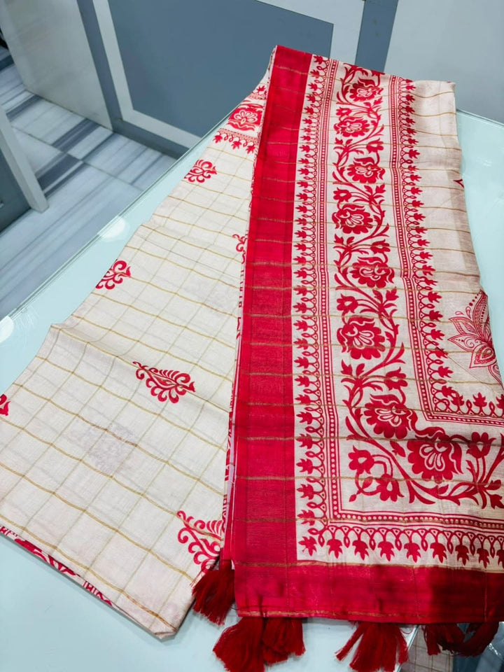 Sucharita -Semi Tussar Silk Saree