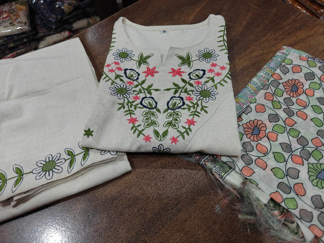 Love Letter to Spring Cotton Kurti Set