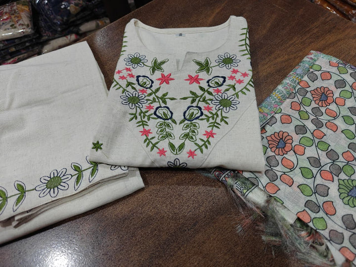 Love Letter to Spring Cotton Kurti Set