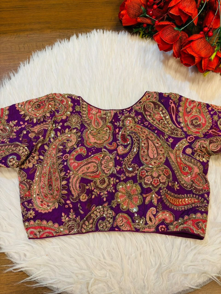 Kashish - Designer Crepe Blouse
