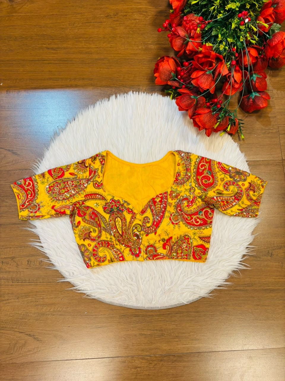 Kashish - Designer Crepe Blouse