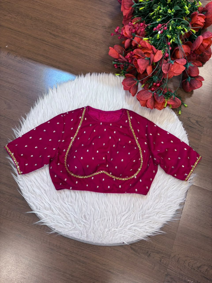 Celeste Noir - Fendy Silk Blouse