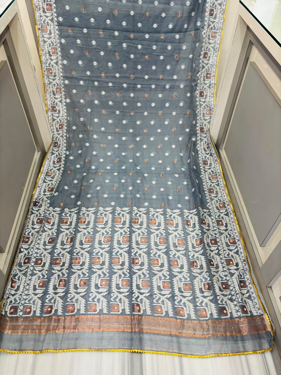 Sonar Alo  Katdana Jamdani Saree