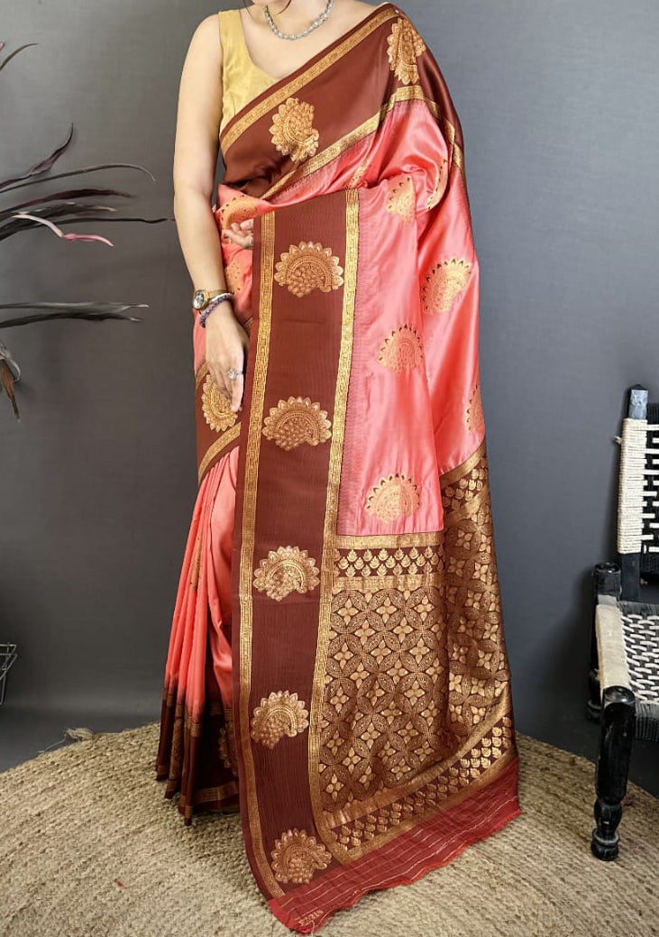 Vivienne Luxe Designer Banarasi Silk Saree