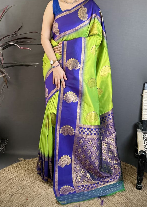 Vivienne Luxe Designer Banarasi Silk Saree