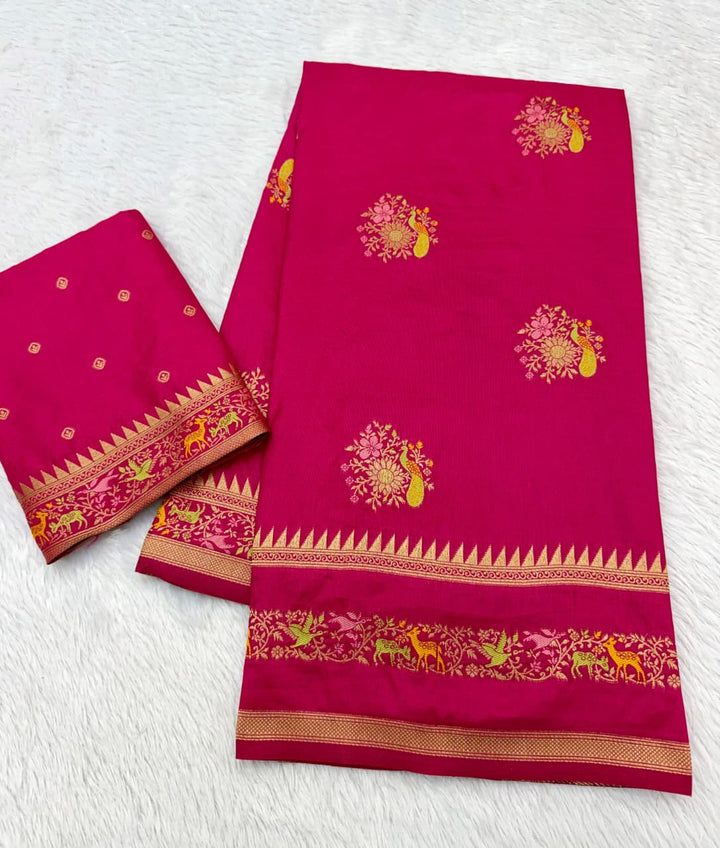 Fairytale Moment Khadi Silk Saree