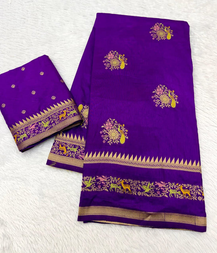 Fairytale Moment Khadi Silk Saree