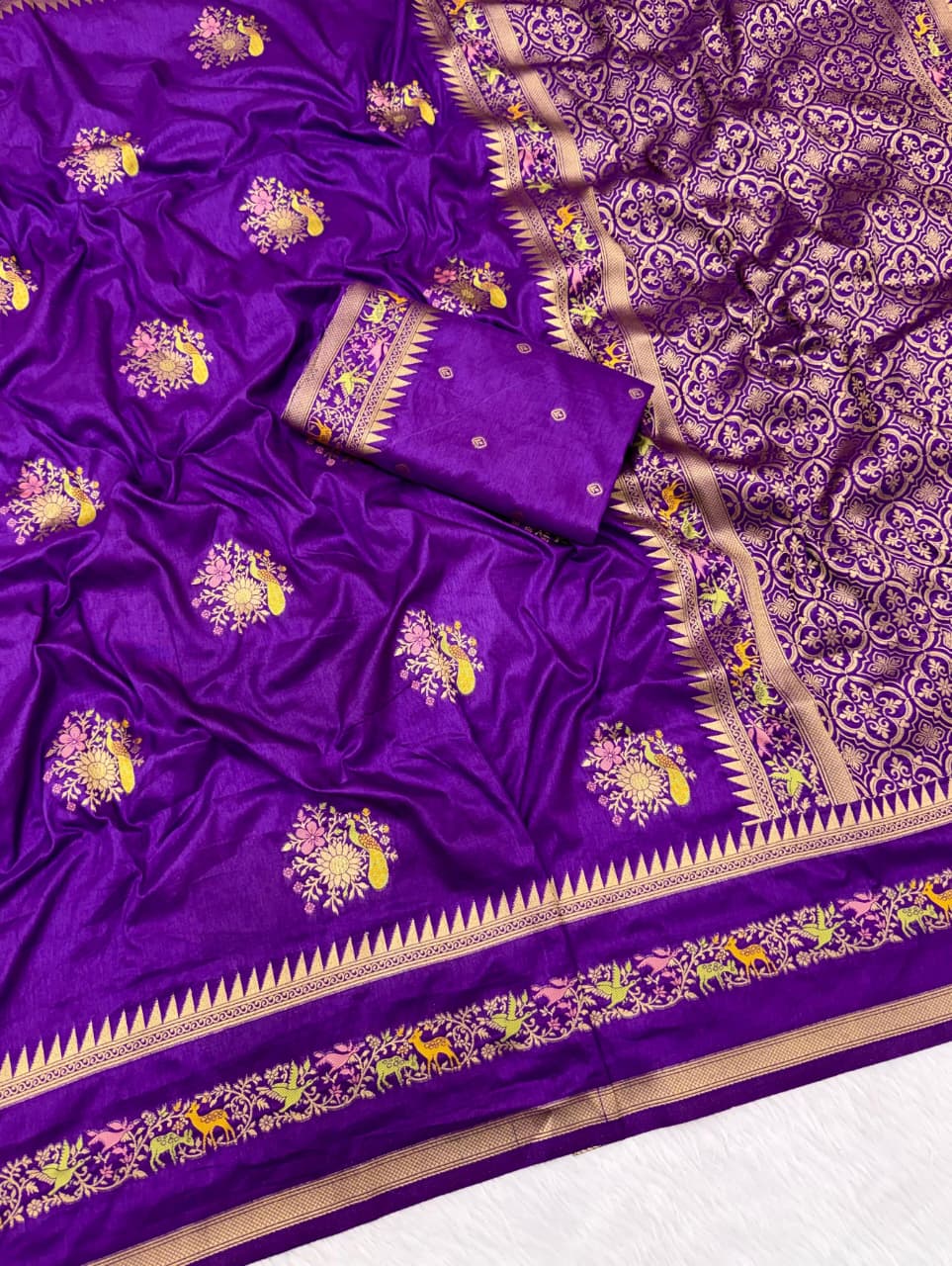 Fairytale Moment Khadi Silk Saree