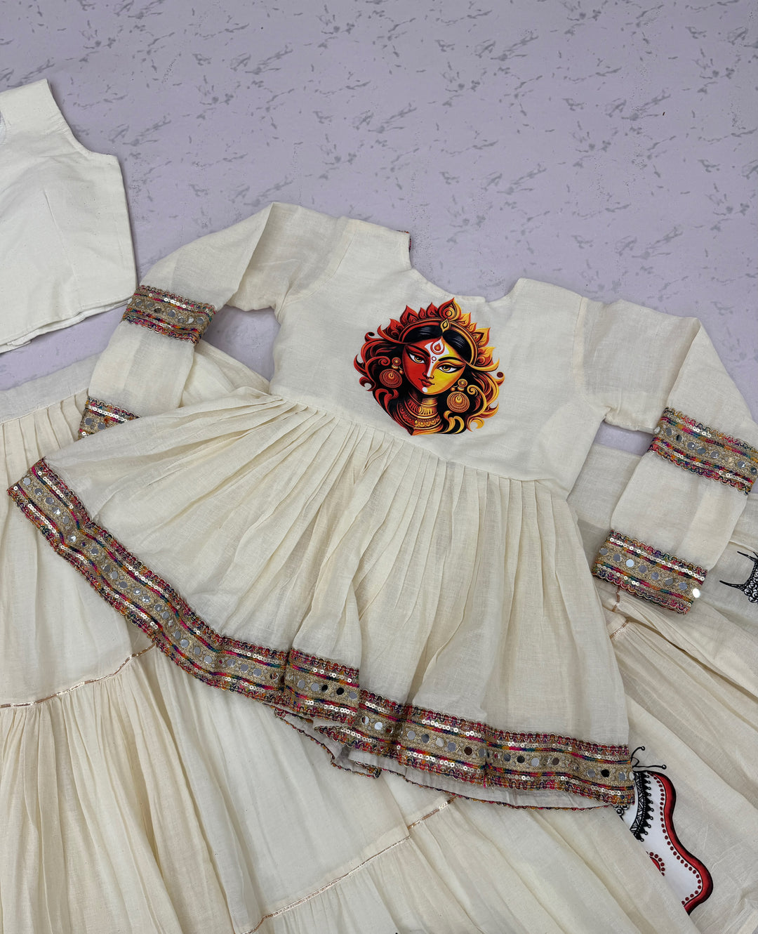 Nritya Mohini Cotton Lehenga