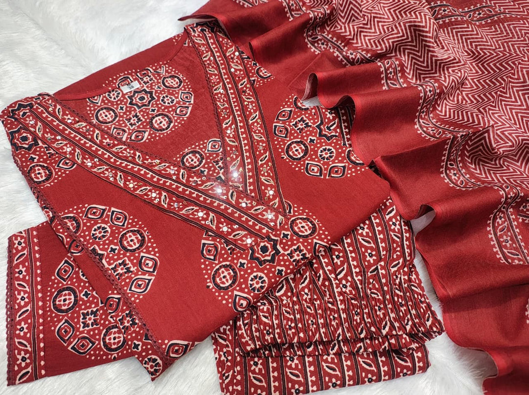 Rasika Cotton Kurti Set