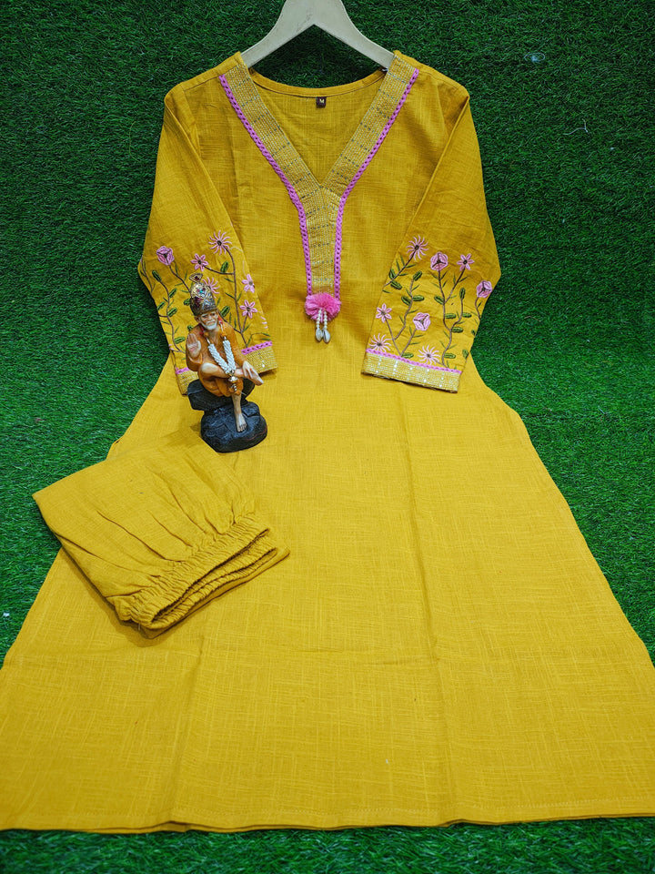 Mohana Cotton  Kurti Set