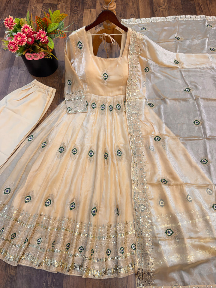 Mor Pankh Royale Gown Set