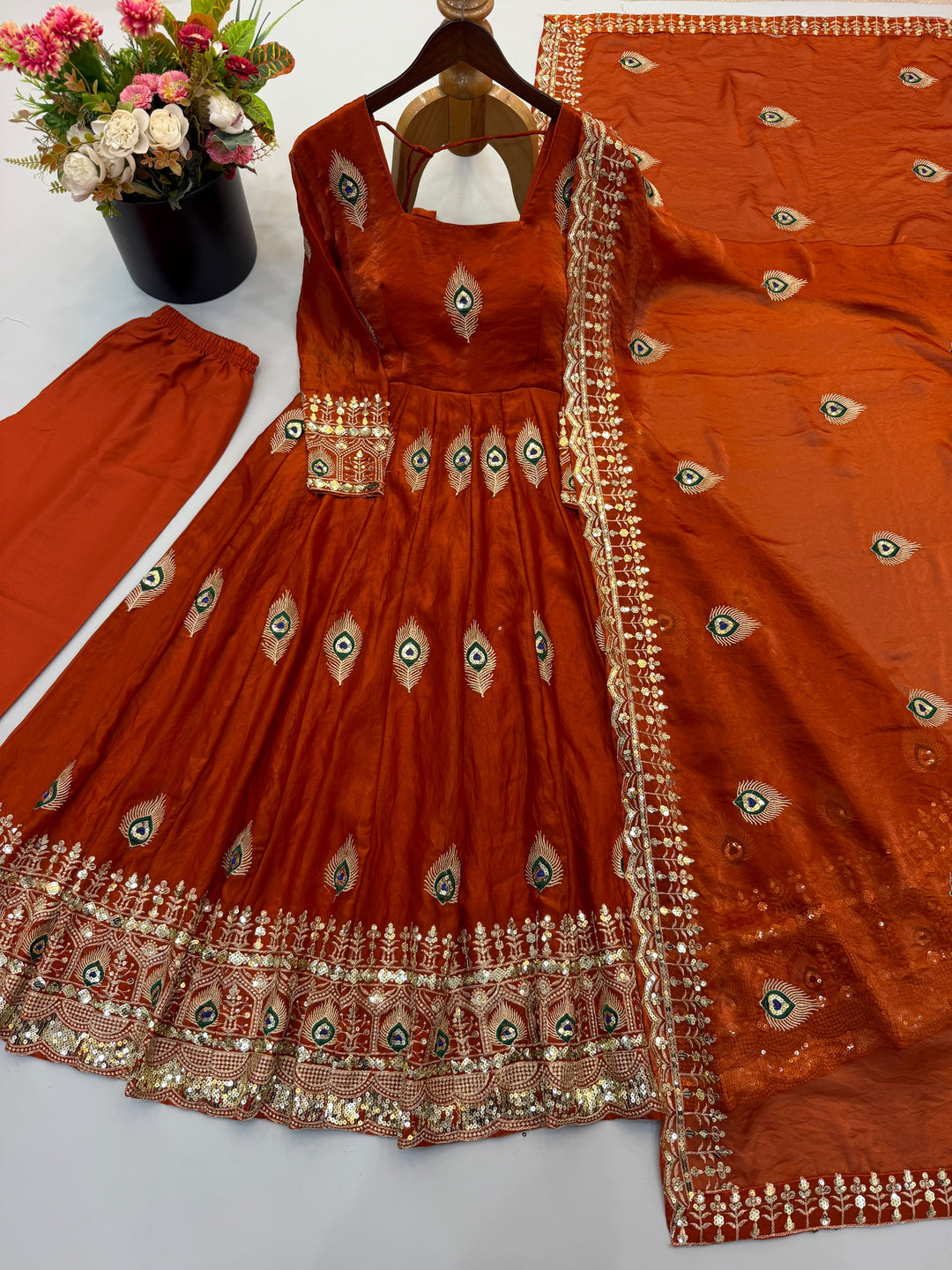 Mor Pankh Royale Gown Set