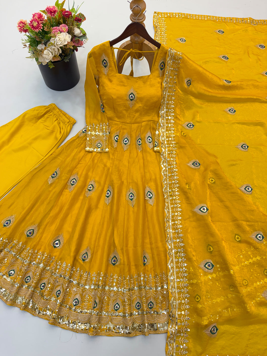 Mor Pankh Royale Gown Set