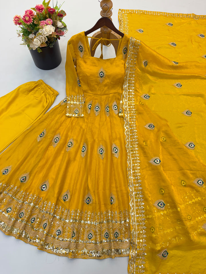 Mor Pankh Royale Gown Set