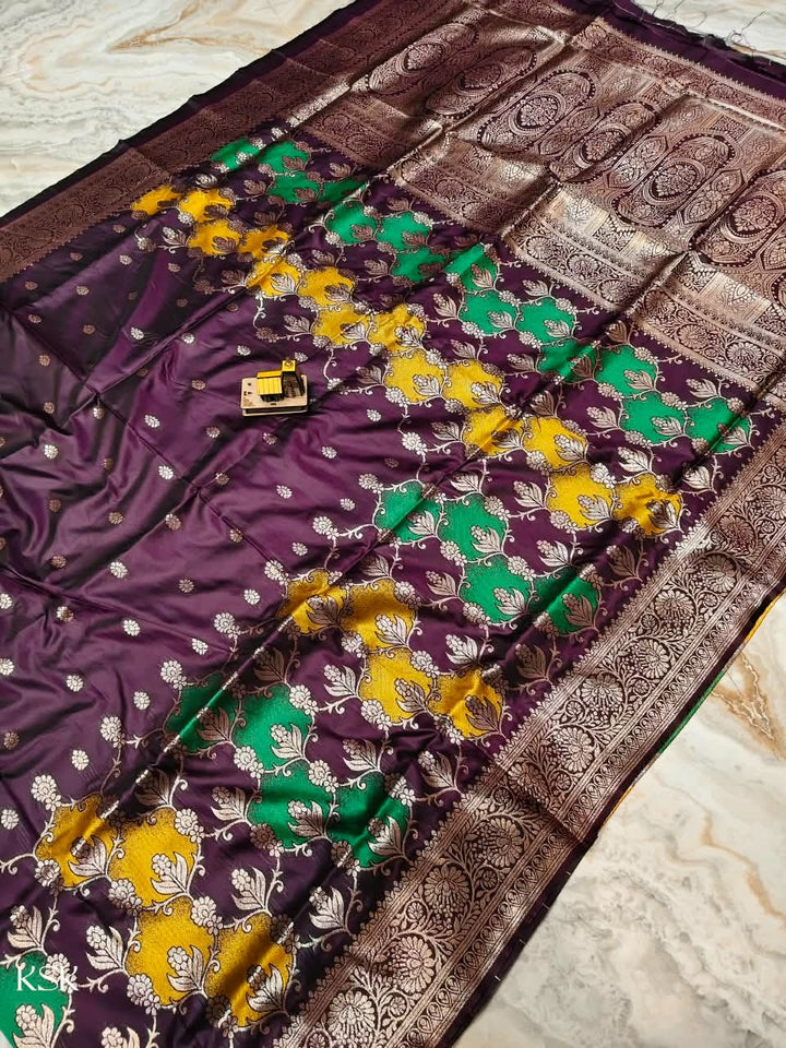House of Grace Katan Silk Saree