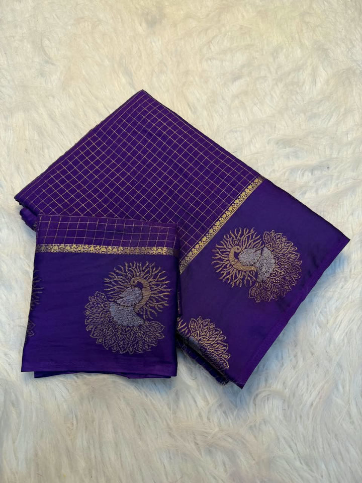 Legacy of Elegance Viscose Crepe Silk Saree