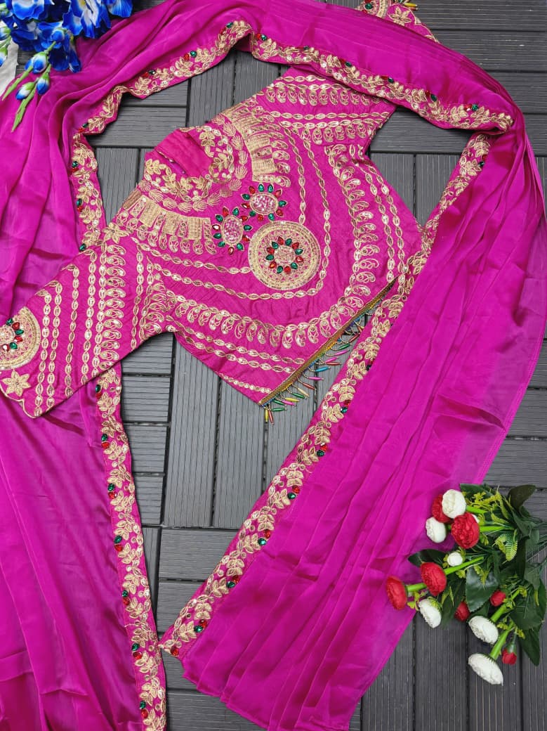 Royal Affair Fancy Silk Ready-to-Wear Saree