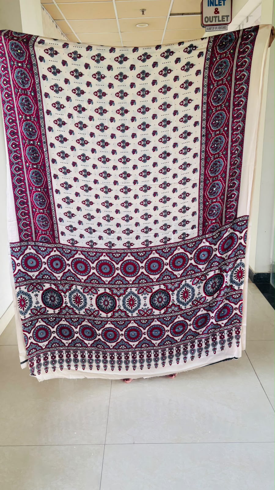 Pretty Obsession Modal Silk Saree With Mirror Work