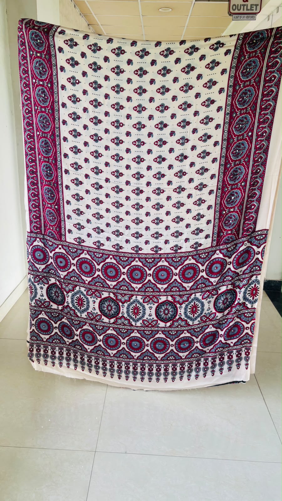 Pretty Obsession Modal Silk Saree With Mirror Work