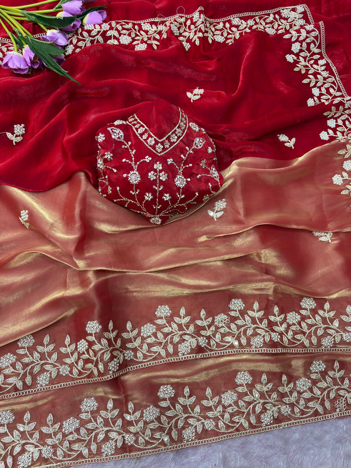 Be My Universe Fancy Silk Saree
