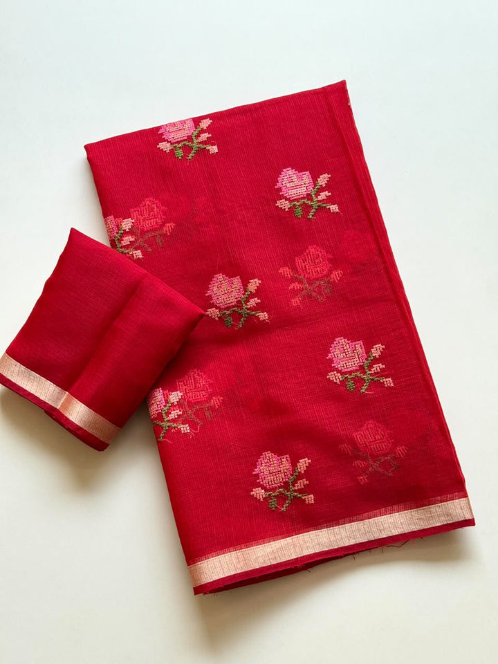 Rang-e-Mohabbat Dola Silk Saree
