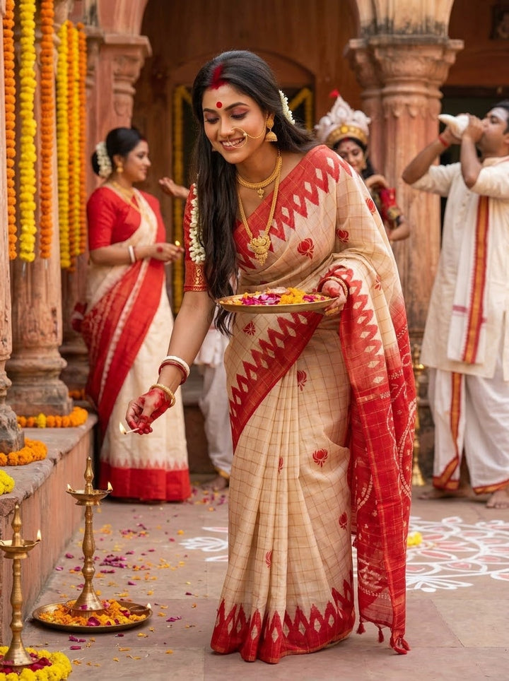 Sucharita -Semi Tussar Silk Saree